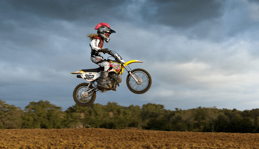 Here you will learn how to control dirt bike in air.