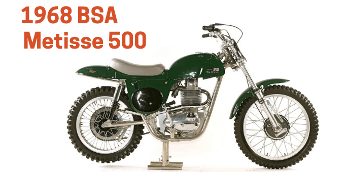 1968 BSA Metisse 500