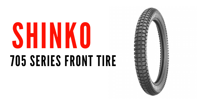 Shinko 705 Series Front Tire