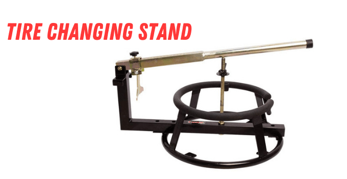 tire changing stand