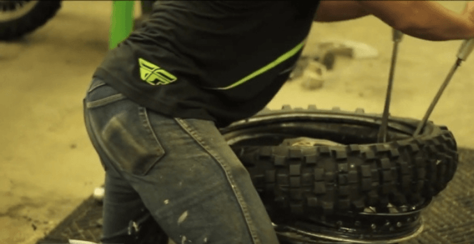 Change A Dirt Bike Tire