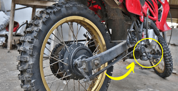 dirt bike rear brake