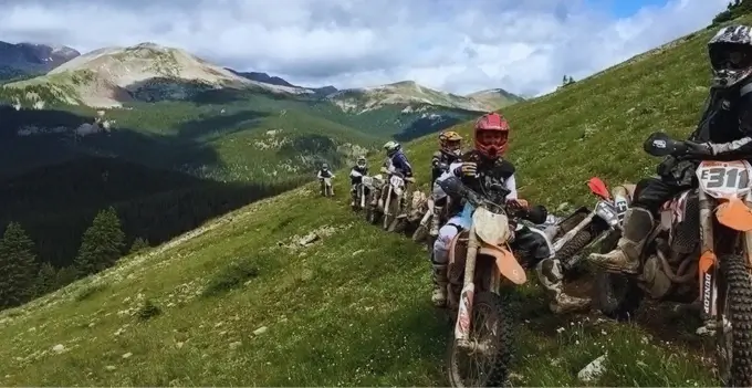 Dirt Bike Camping with Friends and Relatives
