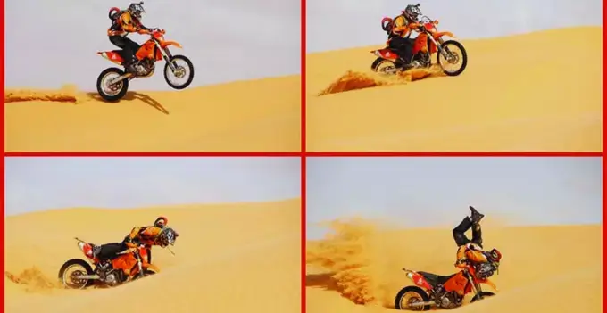 Dangers of Riding a Dirt Bike in Dunes