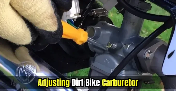 How to adjust carburetor on dirt bike