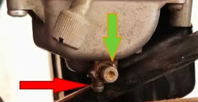 carburetor drain screw leaking
